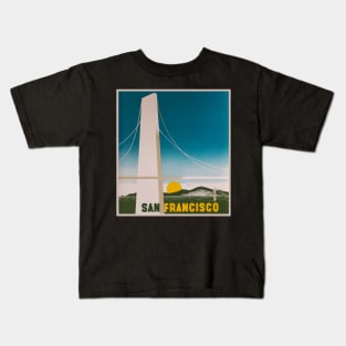 San Francisco Vintage Style Kids T-Shirt